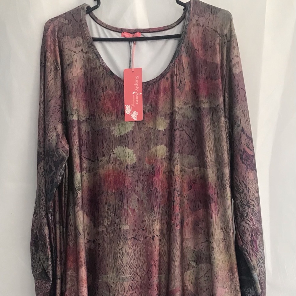 2X Dress long sleeves Brand new!  Happy Fall Y’all